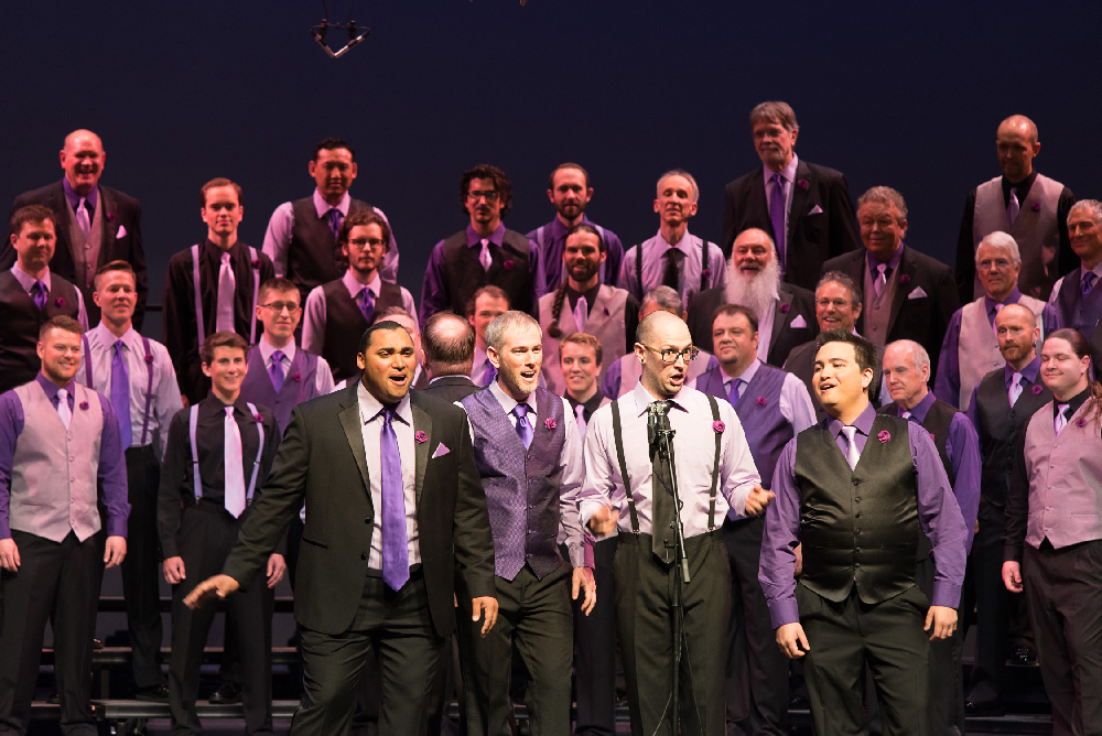 Barbershop performance in denver